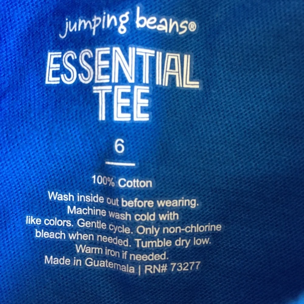 Blue t shirt